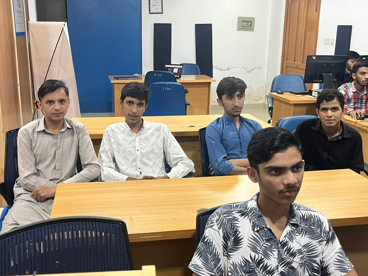 AI Sanctuary learners in the classroom